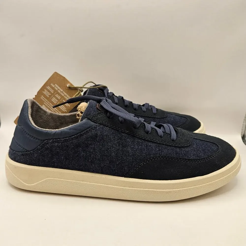 OLUKAI MEN'S 9.5 PULIKI 10528 BLUE INDIGO MSRP $140